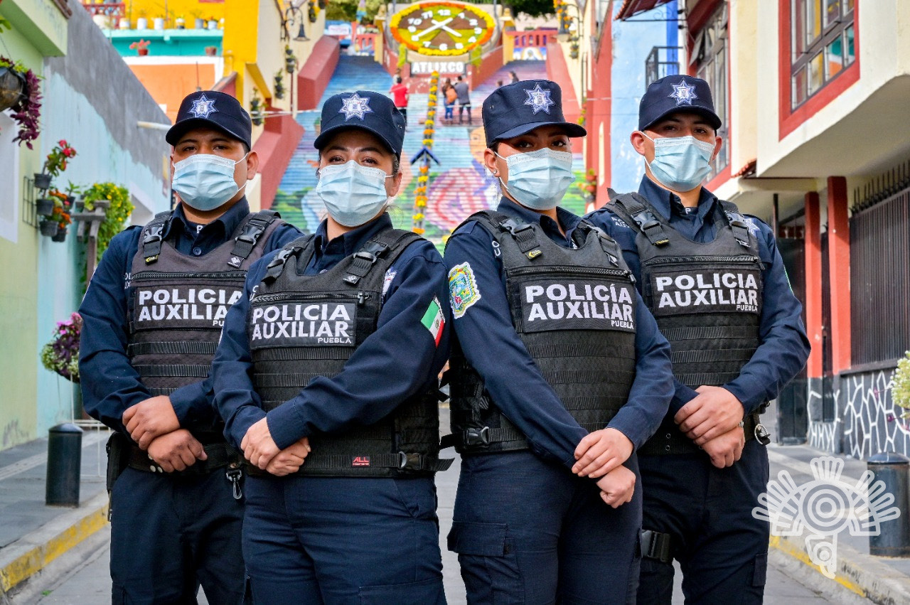 Presenta Policía Auxiliar oferta de servicios para 2022 Valkiria