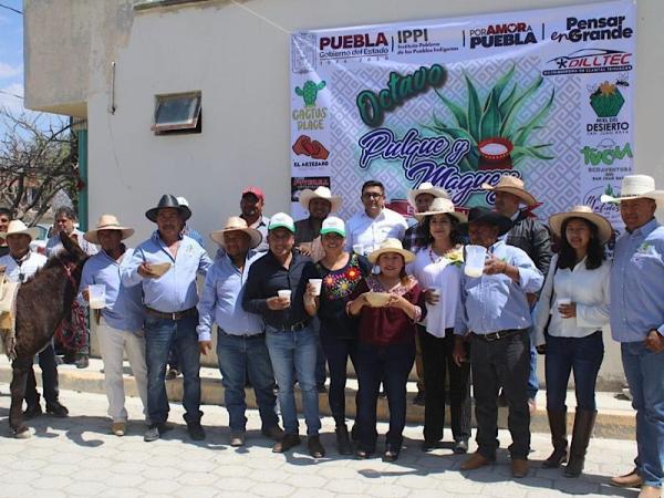 Celebran en San Juan Raya la Feria del Pulque 2025