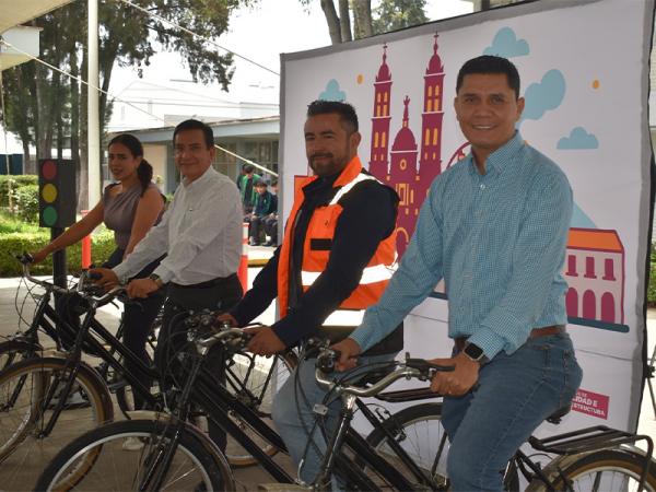 Implementa Ayuntamiento de Puebla Taller Bici-Escuelas en Conalep Plantel I