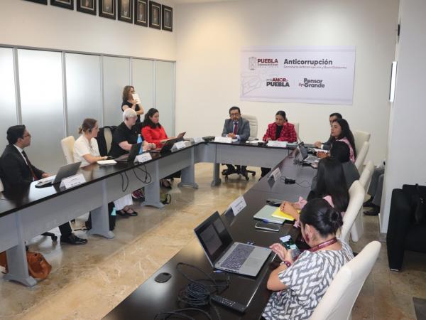 Puebla impulsa cooperación internacional para fortalecer transparencia en gestión pública