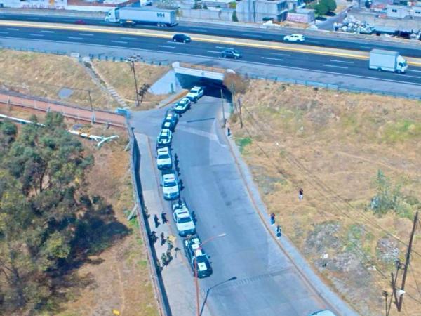 Con despliegue aéreo-terrestre se refuerza seguridad en San Martín Texmelucan