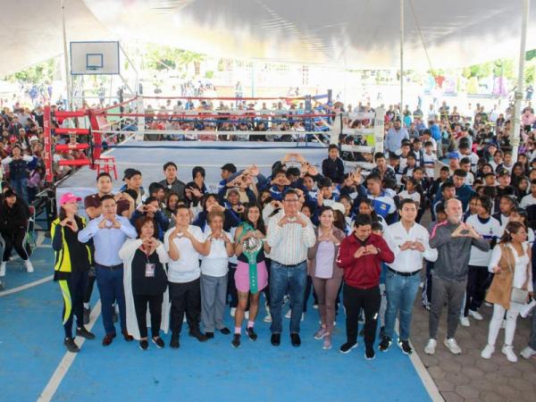 Deporte y Juventud realiza activaciones en Acajete