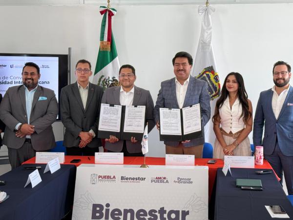 Firman Convenio de Colaboración para impulsar la Educación y Bienestar en Puebla