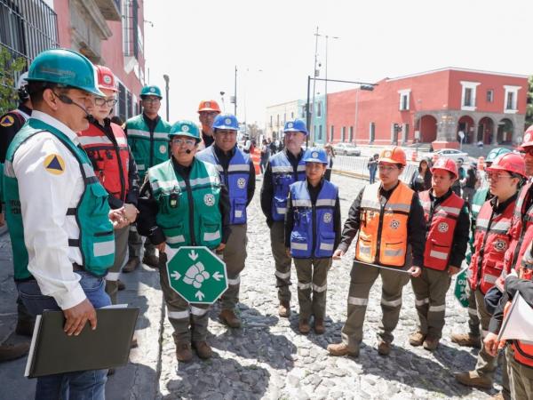 M&aacute;s de 1.6 millones de poblanos participan en Simulacro Nacional