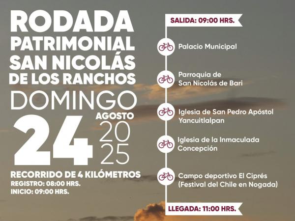 San Nicolás de los Ranchos alista rodada en Festival del Chile en Nogada