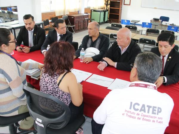 Avanza gobierno estatal con seguridad en instalación de centro de capacitación para operadores