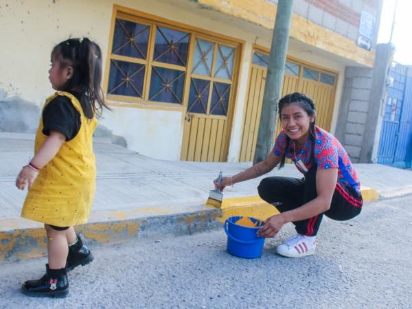 Faena comunitaria fortalece unidad en las colonias
