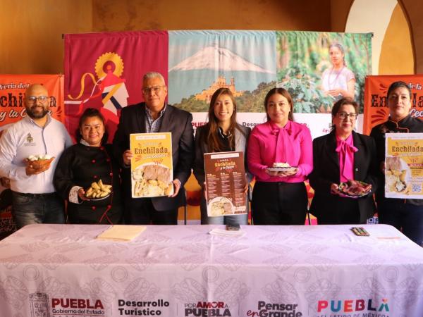 Huauchinango celebra la 9ª Fiesta de la Enchilada y la Cecina 2025
