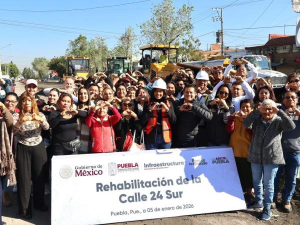 Rehabilitación vial en el sur de Puebla beneficia a 185 mil personas