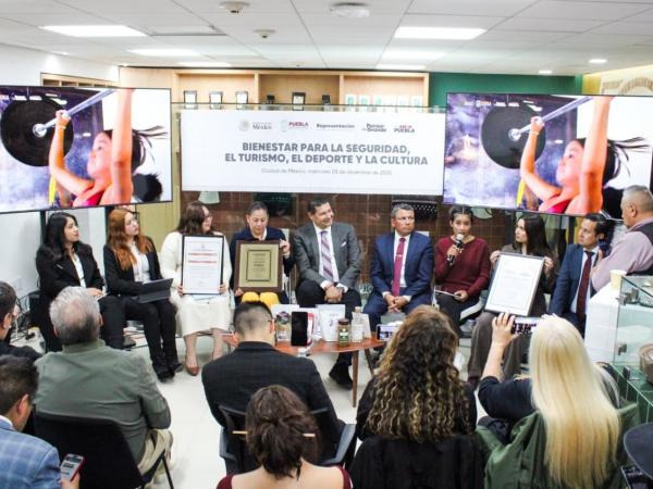 En CDMX destacan logros deportivos de Puebla en 2025