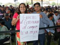 Gobierno de Puebla fortalece con certeza el campo en regi&oacute;n de Atlixco