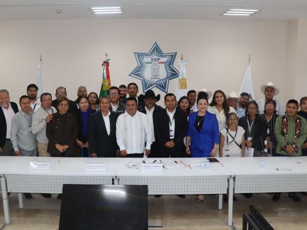 Impulsan SSP y Consejo Estatal proyectos prioritarios de inversión municipal en seguridad