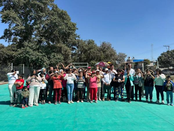 Obra Comunitaria fortalece calidad de vida de familias poblanas