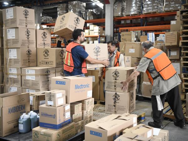 Prioriza Gobierno seguridad de la salud con entrega de más de 132 mil insumos médicos