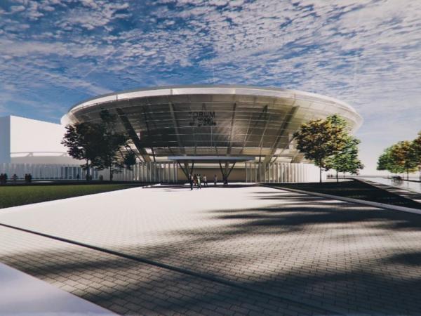 Bajo lineamientos del INAH, avanza construcción del Fórum Pensar En Grande