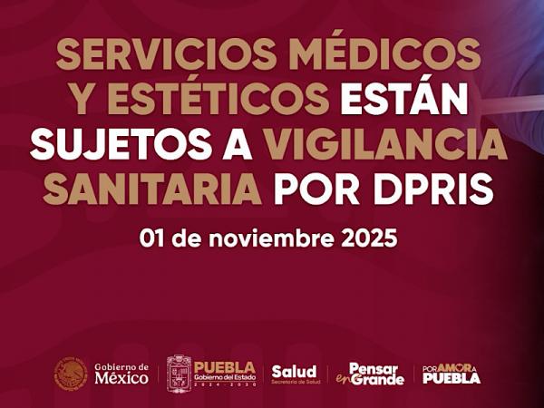 DPRIS reafirma que todos los servicios médicos y estéticos están sujetos a vigilancia sanitaria