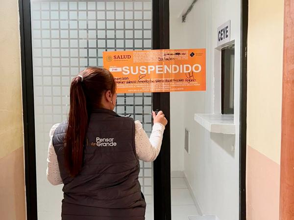 DPRIS suspende actividades de clínica privada por irregularidades sanitarias