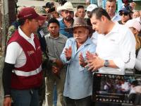 Gobernador Armenta responde con cercan&iacute;a y sensibilidad a damnificados de Tepeojuma e Iz&uacute;car