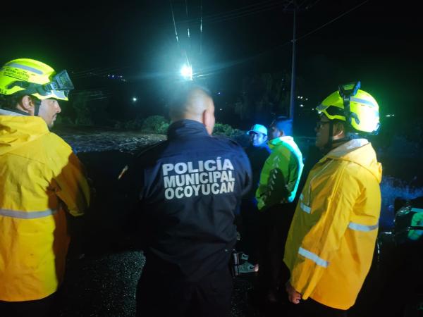 Protección Civil Estatal mantiene búsqueda coordinada en Santa Clara Ocoyucan 