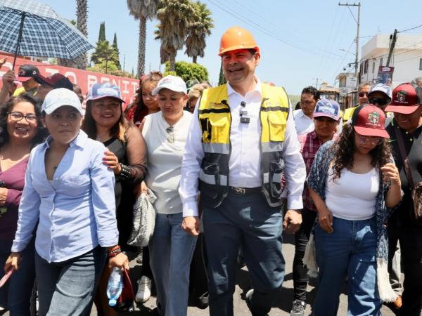 Avanza programa estatal de pavimentación 2026 con transparencia e inversión eficiente