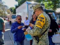 Gobierno de M&eacute;xico entrega en Puebla m&aacute;s de 6 mil apoyos por Tormenta Jerry