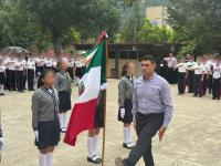 Inauguran mural &ldquo;Rumbo a los 100 a&ntilde;os de Secundarias Generales&rdquo; en Cuautempan