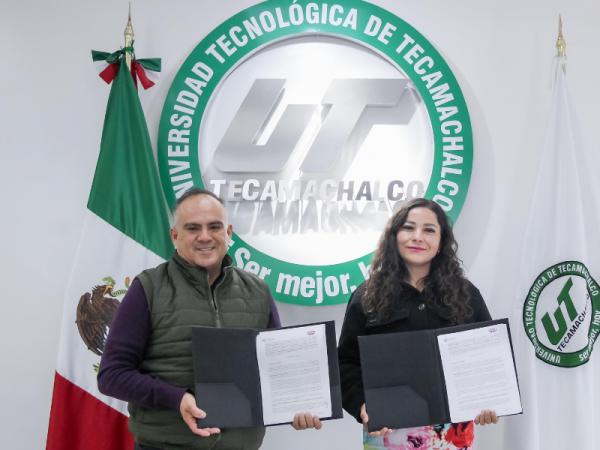 UTTecam y el Instituto Municipal de la Mujer firman convenio para fortalecer la educación y la equidad