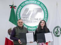 UTTecam y el Instituto Municipal de la Mujer firman convenio para fortalecer la educaci&oacute;n y la equidad