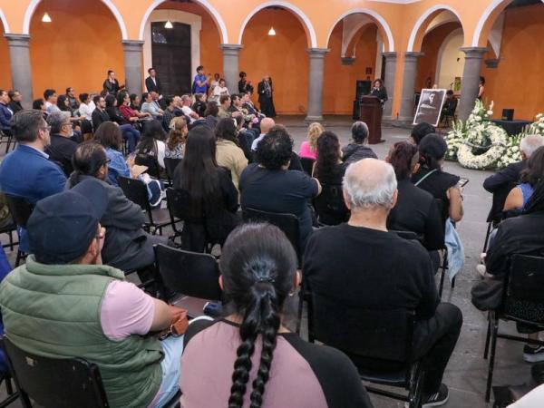 Secretaría de Arte y Cultura rinde homenaje póstumo a Manuel Reigadas