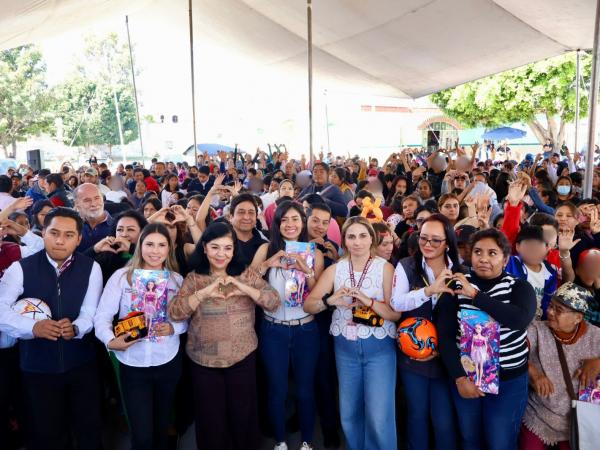 Más de mil niños reciben juguetes en la Inspectoría Guadalupe Hidalgo