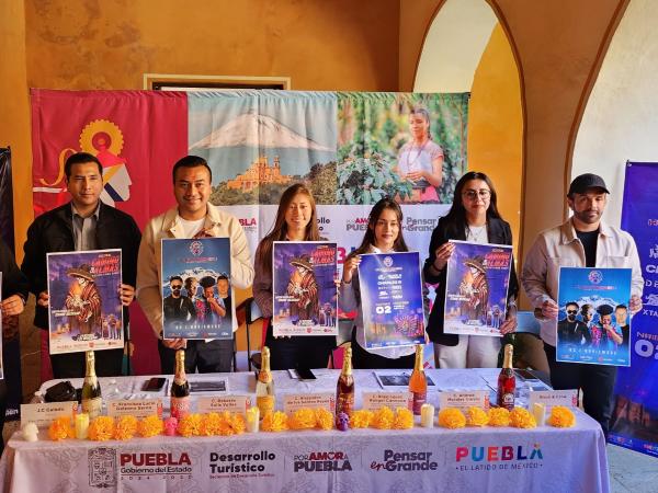 Huejotzingo celebra su Festival Camino de las Almas y Music Festival