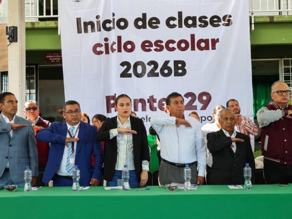 Arranca COBAEP ciclo escolar 2026-2027 en sus 37 planteles