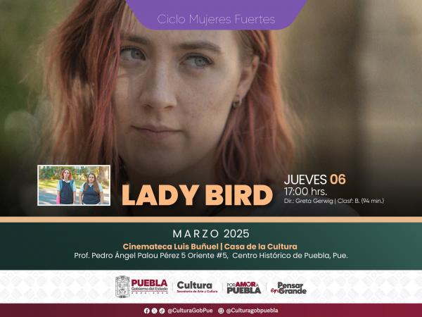Gobierno de Puebla presenta ciclo de cine “Mujeres Fuertes”