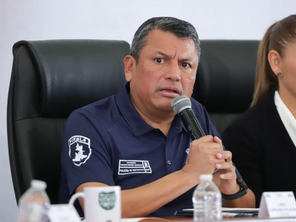 En Puebla prevalece la coordinación interinstitucional para combatir a la delincuencia: SSP