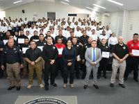 Certifica Puebla a 16 instructores caninos para reforzar la Seguridad P&uacute;blica