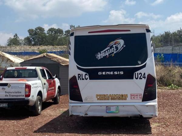 Revoca gobierno estatal concesión a unidades de transporte público involucradas en arrancones