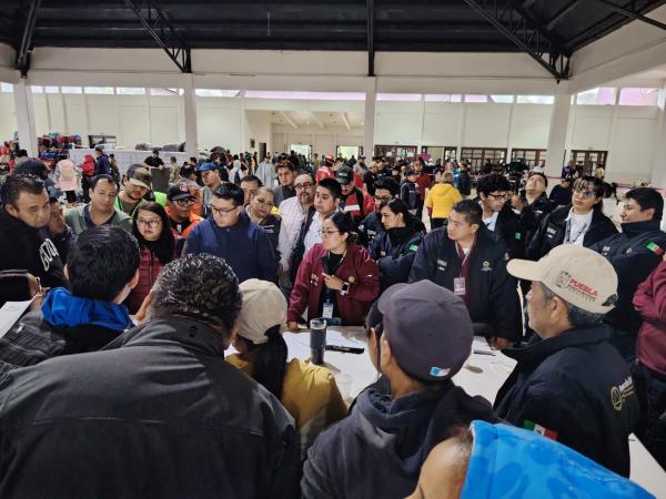 Gobierno estatal continúa trabajos coordinados en Sierra Norte y Nororiental