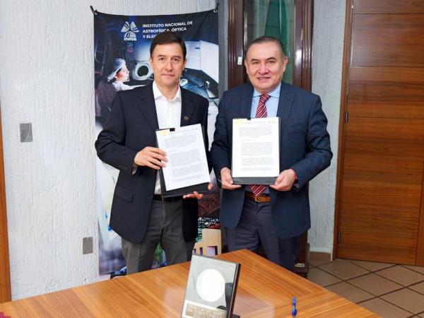 USEP e INAOE suman esfuerzos para fortalecer educación superior