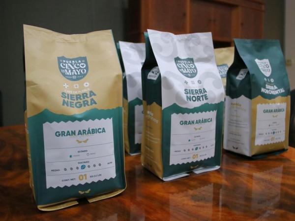 Gobierno estatal avanza en comercialización del café Puebla Cinco de Mayo
