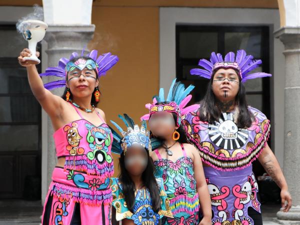Pueblos originarios realizarán caminata y programa cultural en Centro Histórico de Puebla