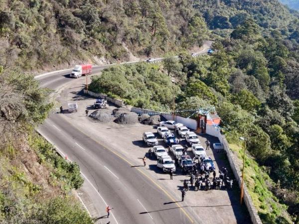 Implementan fuerzas de seguridad operativo interestatal Puebla-Veracruz