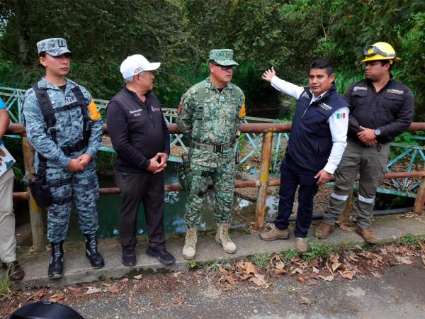 Refuerza gobierno estatal prevención por inundaciones; intervendrá arroyo de San Agustín Atlihuácan