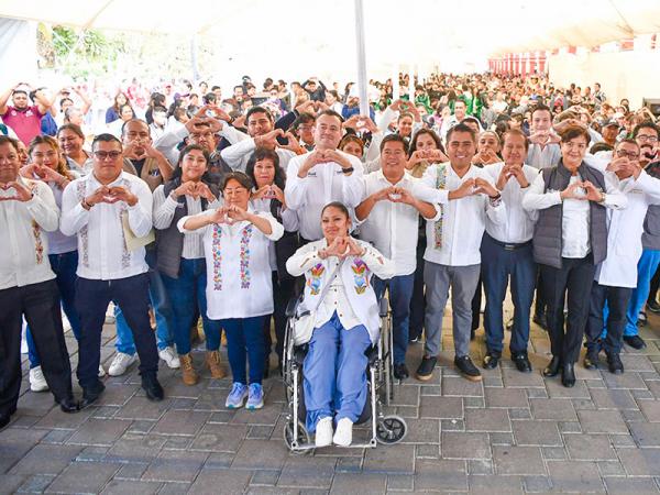 Más de 6 mil servicios de salud en Palmar de Bravo con jornada “Por Amor a Puebla”