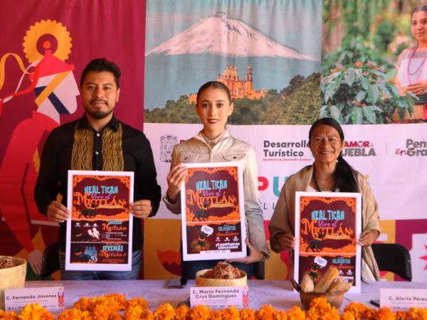 Nealtican celebra “Vive el Mictlán, la fiesta más viva de todas”