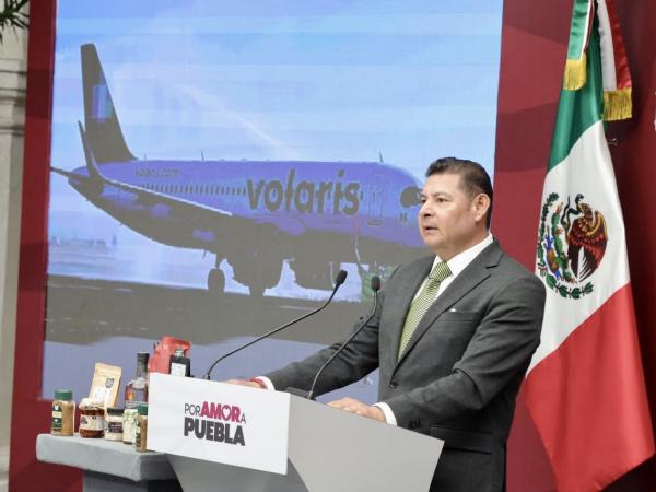 Nuevos vuelos desde Puebla consolidan proyección nacional e internacional de riquezas turísticas