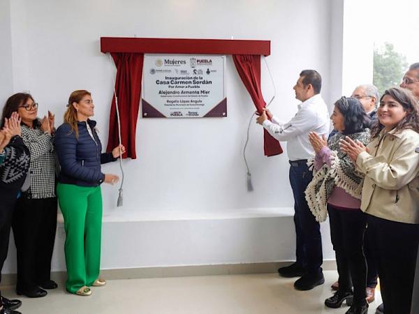 Cuarta casa Carmen Serdán para la protección de las mujeres y combate al feminicidio