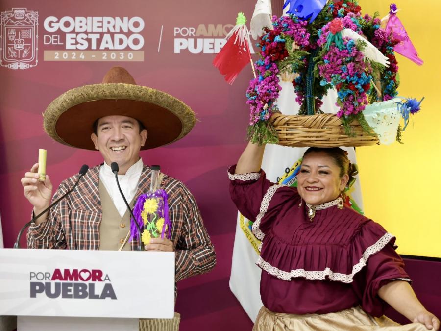 Festival Atlixcayotontli preserva identidad cultural de Puebla con rescate de tradiciones vivas.