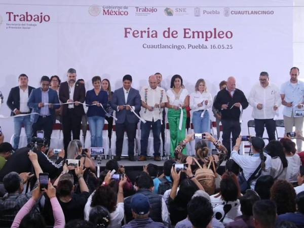ICATEP fortalece empleabilidad en Feria de Empleo Cuautlancingo y Altixco 2025