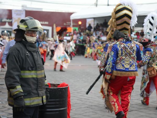 Con operativos, fuerzas de seguridad propician ambientes de paz en eventos masivos