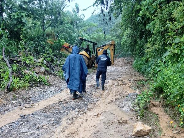 Gobierno de Puebla atiende afectaciones por temporal de lluvias